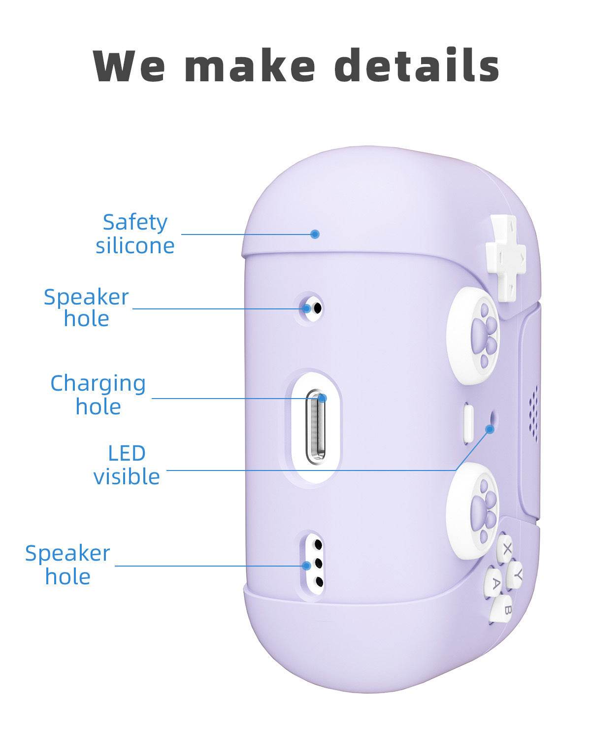 Cute Silicone Earphone Case Protective Case - Mubimart