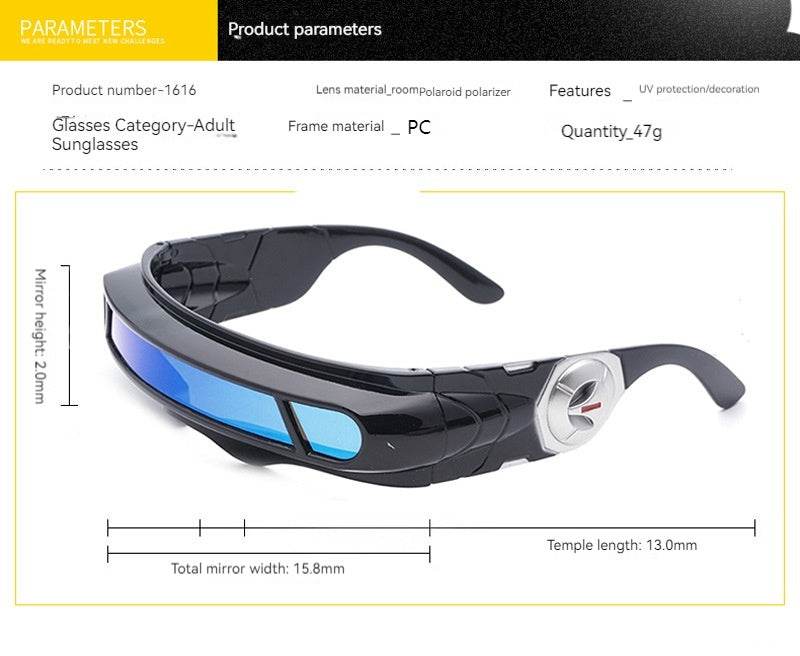 Polarized Color Film Sunglasses - Mubimart