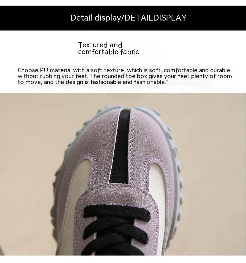 Casual Women Light Running Shoes Dad Shoes - Mubimart