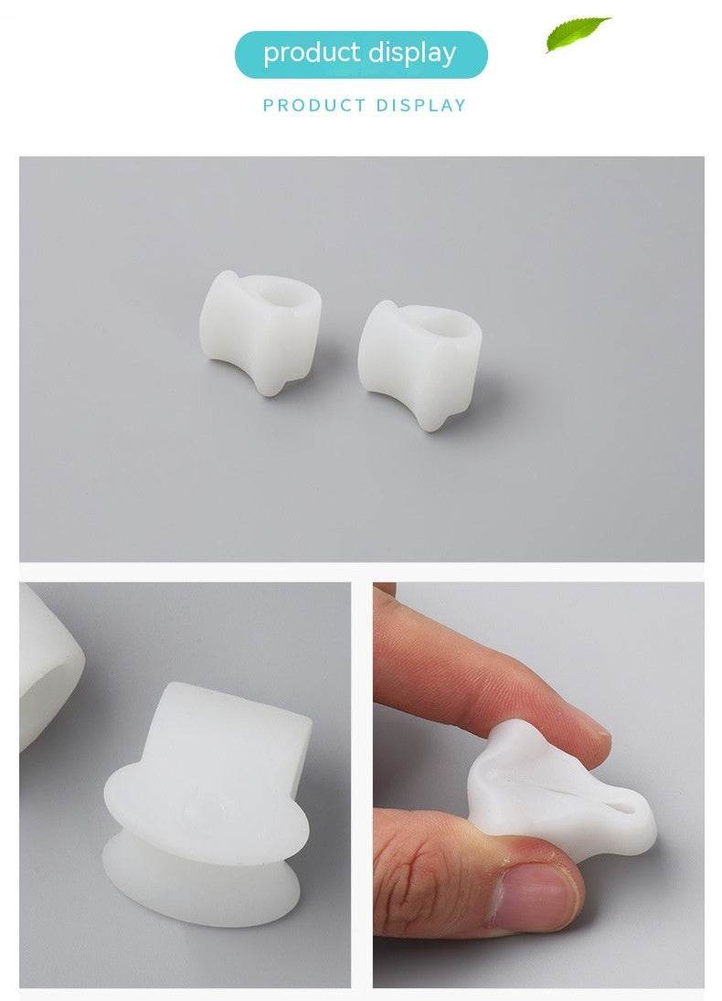 Simple Home Silicone Anti-foaming Toe Separator - Mubimart