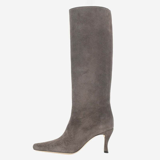 New Style Square Head Cowboy Boot Women - Mubimart