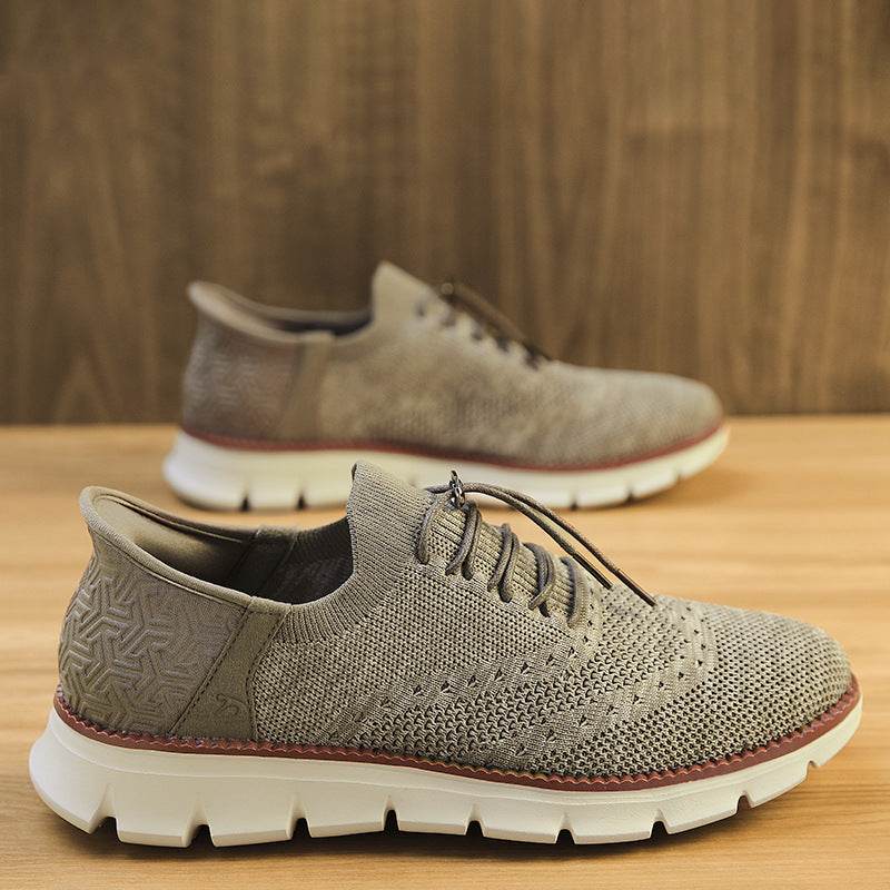 Breathable Sneaker Fly Woven Mesh - Mubimart