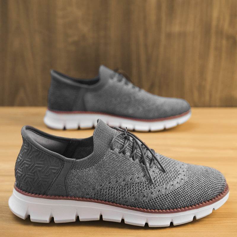 Breathable Sneaker Fly Woven Mesh - Mubimart