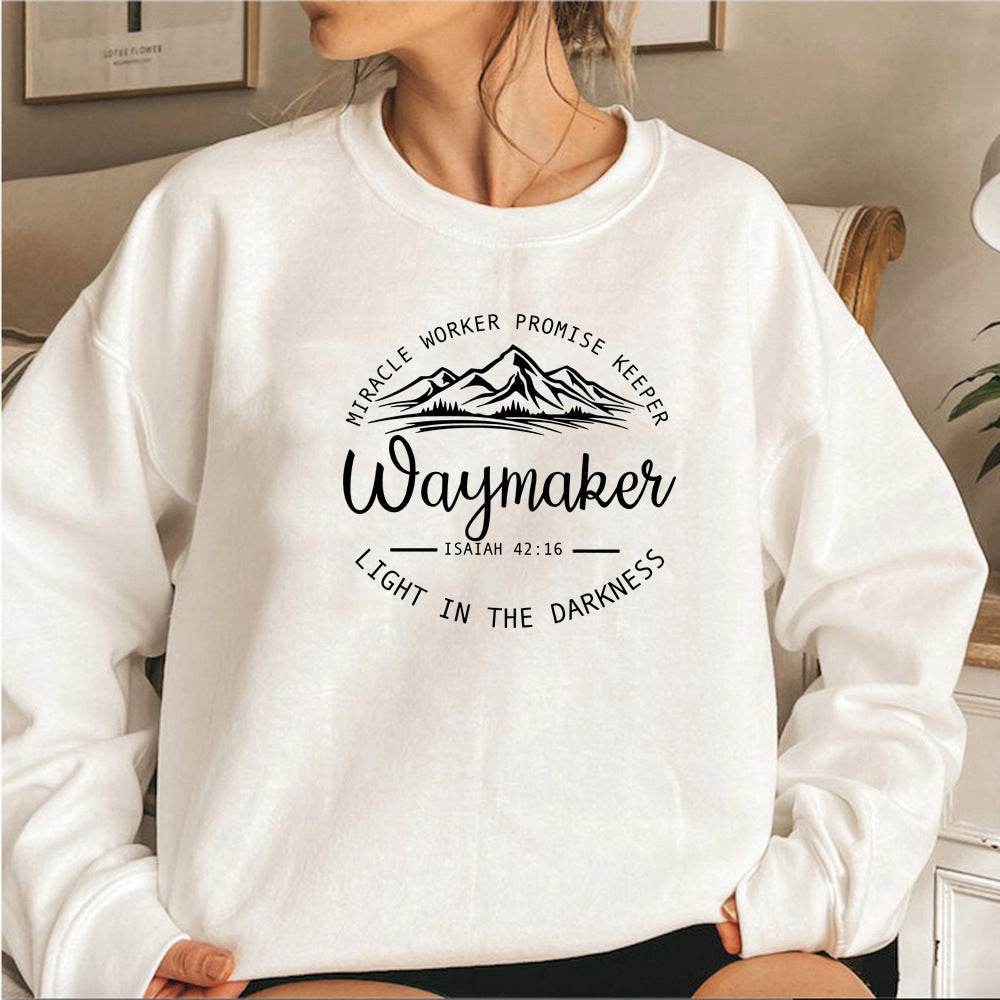Sweatshirt Christian Crewneck Sweatshirts Bible Ver - Mubimart