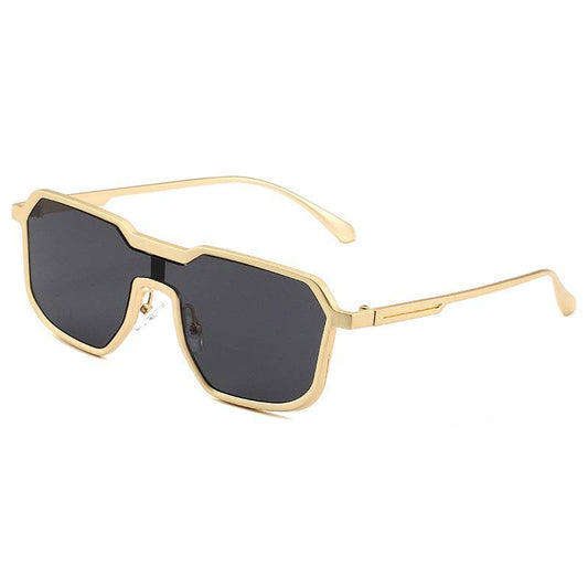 Punk Metal Sunglasses For Men - Mubimart