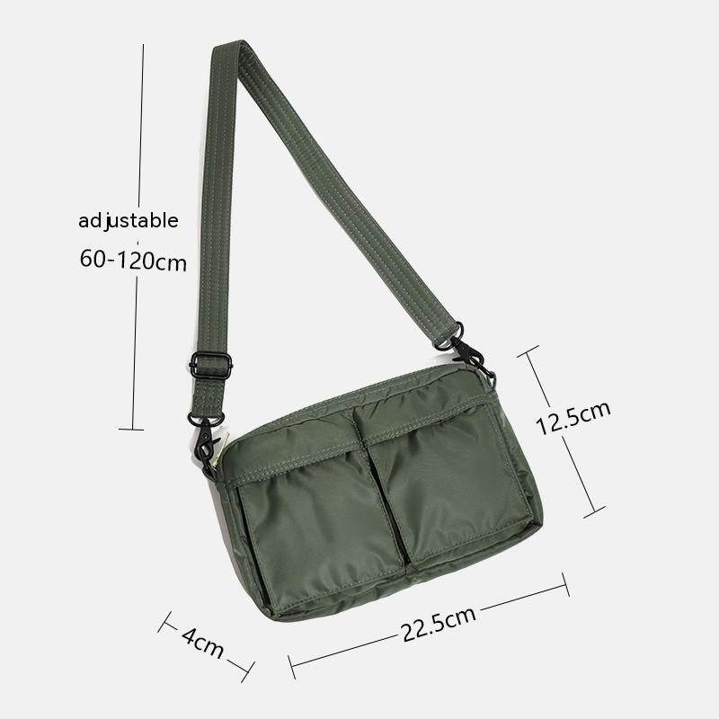 Japanese Classic Casual Travel Sling Bag Crossbody Bag - Mubimart
