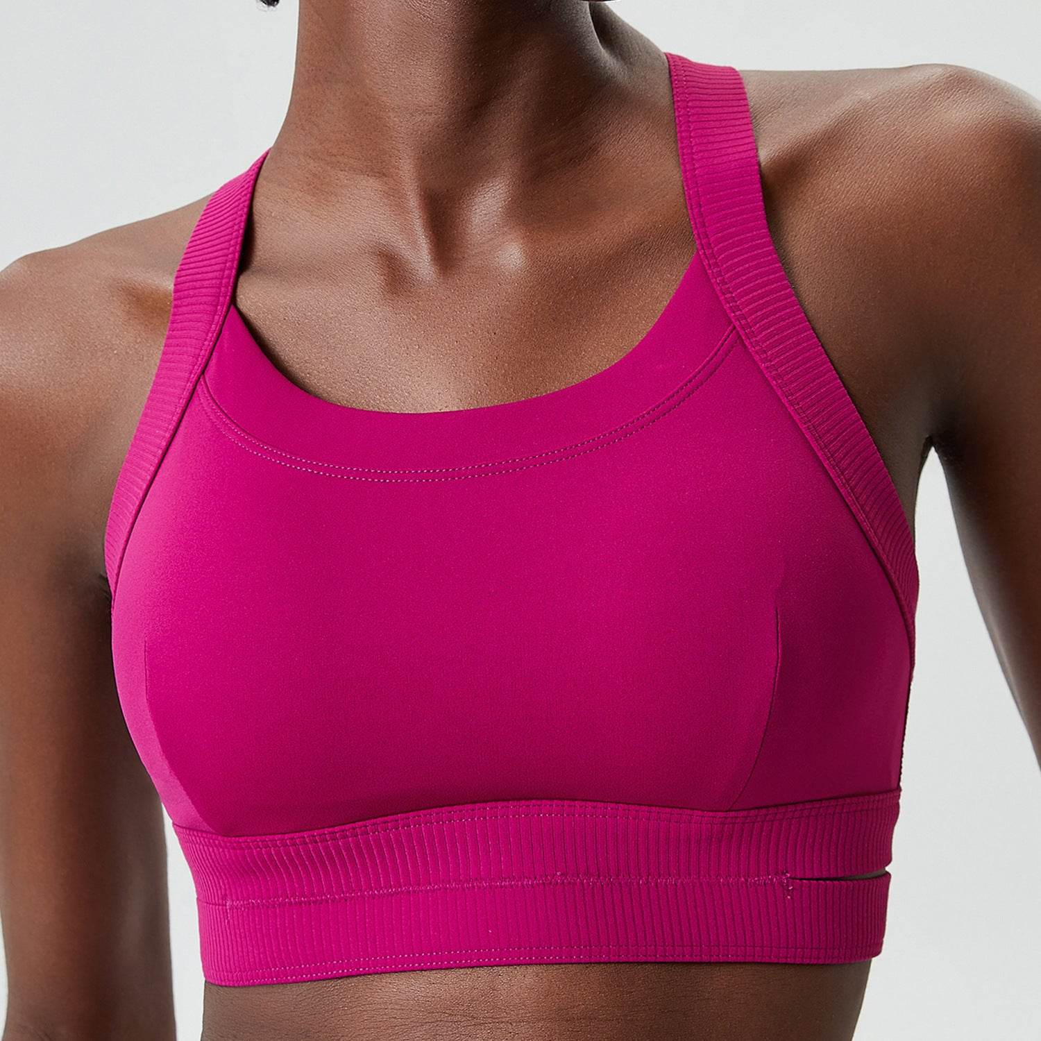 Women's Double Layer Yoga Workout Bra - Mubimart