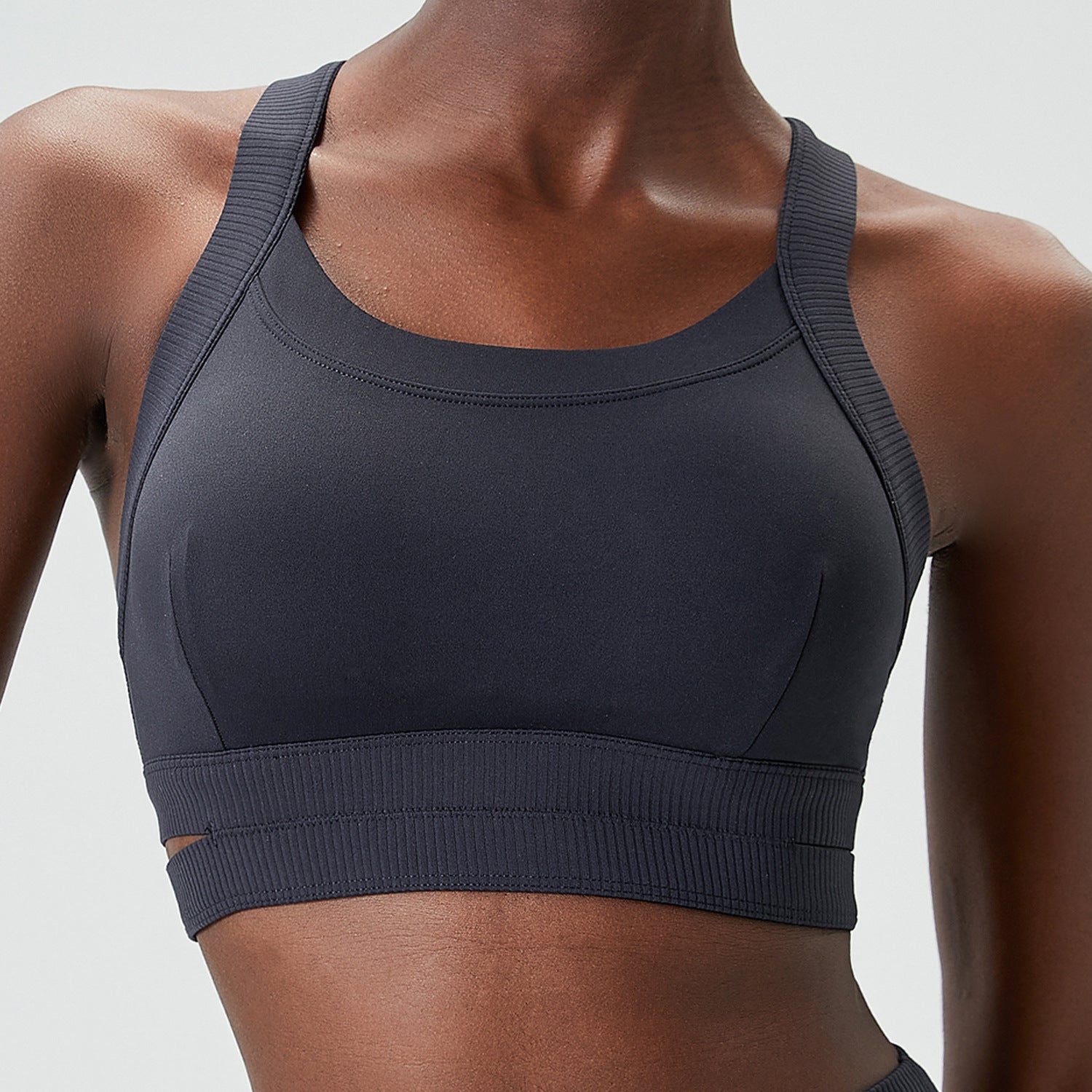 Women's Double Layer Yoga Workout Bra - Mubimart -  