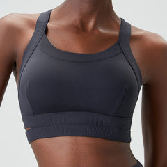 Women's Double Layer Yoga Workout Bra - Mubimart -  