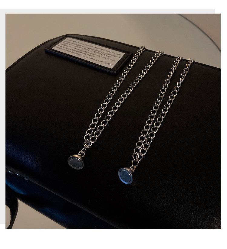 Men and Women Necklace Couple Magnetic Necklace - Mubimart