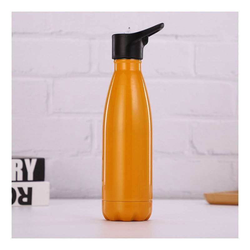 Stainless steel outdoor sports bottle - Mubimart