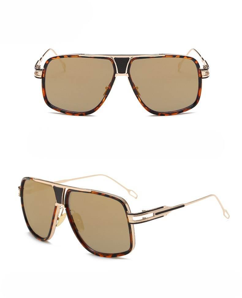 Sunglasses Men Brand Designer Sun Glasses Driving Oculos De Sol Masculino Grandmaster Square Sunglass - Mubimart
