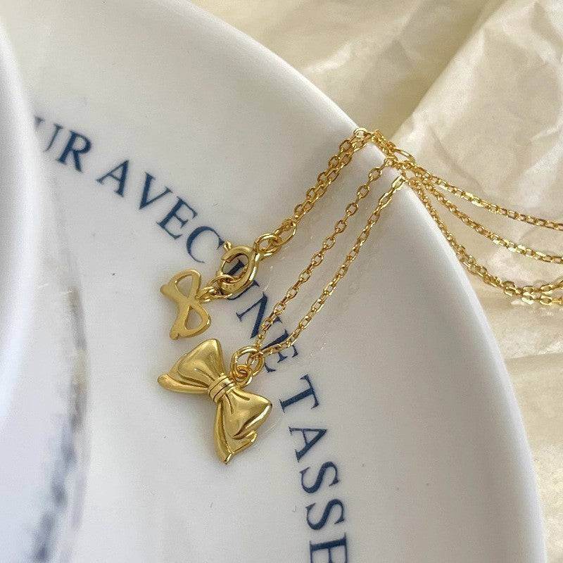 Love Pearl Clavicle Chain Necklace For Women - Mubimart