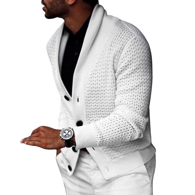 Men's cardigan sweater - Mubimart