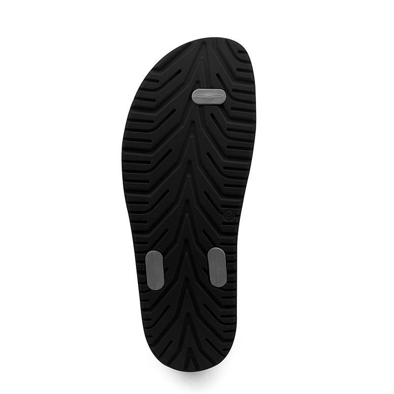Rubber flip flops beach shoes men's flip flops - Mubimart