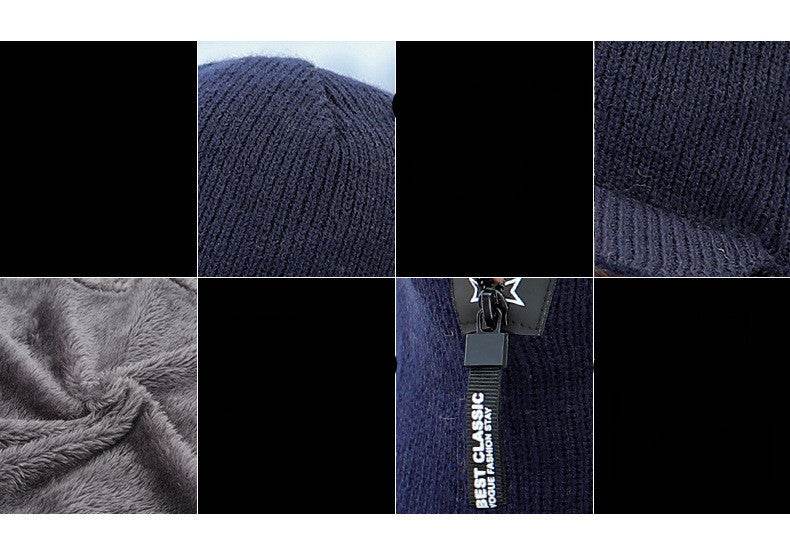Wool Hat All-match Cycling To Keep Warm And Cold And Velvet - Mubimart