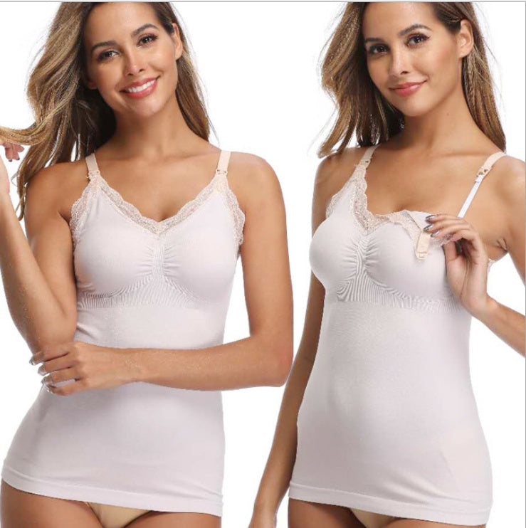 Breastfeeding camisole clothes - Mubimart -  