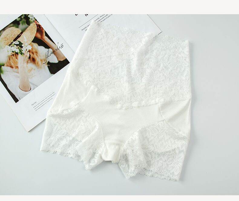 Boxer lace high waist panties - Mubimart