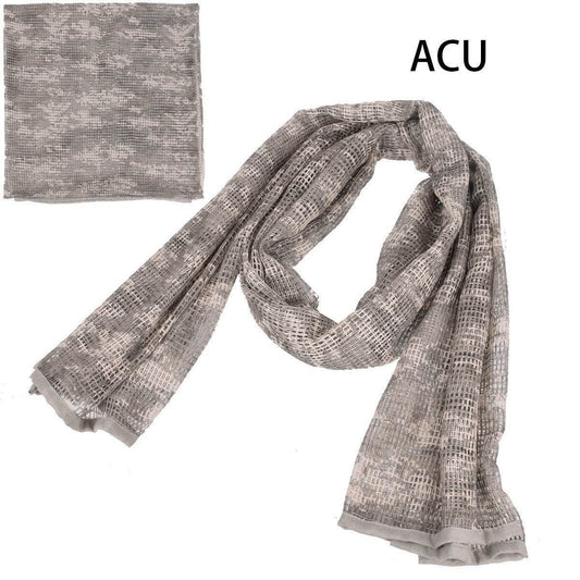 Breathable camouflage outdoor men's and women's scarves - Mubimart