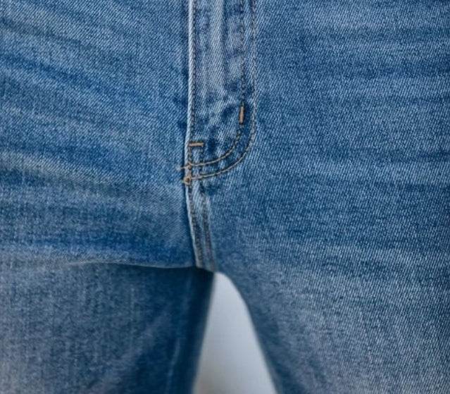High-rise stretch bootcut jeans - Mubimart