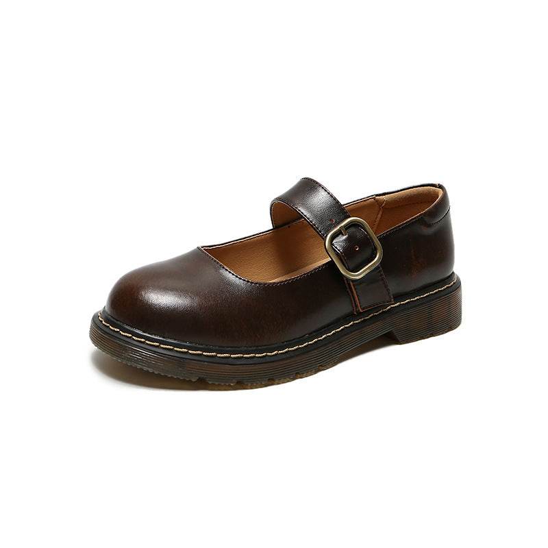 Fall new Mary Jane single shoes women's shoes - Mubimart