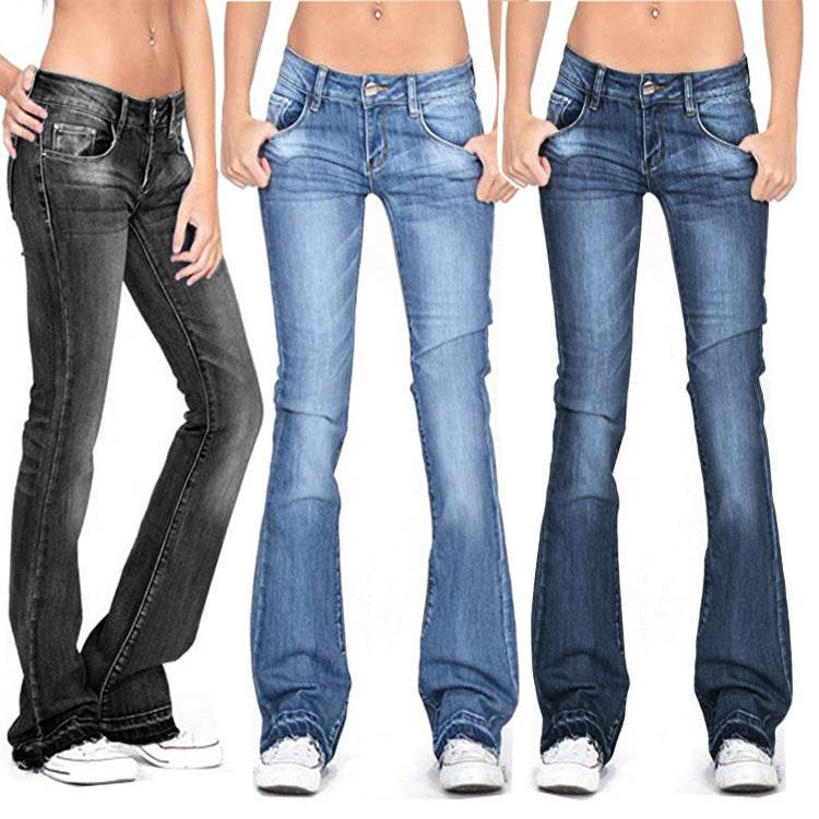 Jeans Women Trousers - Mubimart