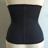 Front Double-breasted Zipper Latex Shaper Slimming Waist Corsets - Mubimart