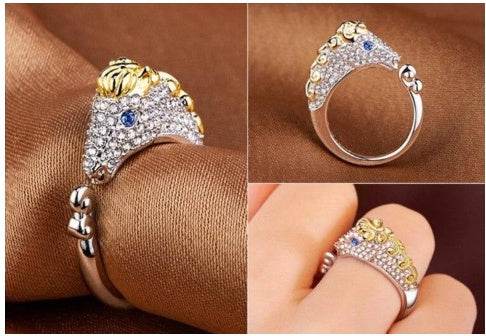 Zodiac ring men and women - Mubimart