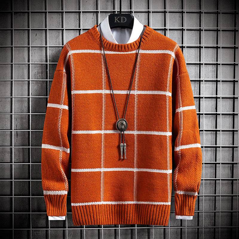 Thickened pullover sweater - Mubimart