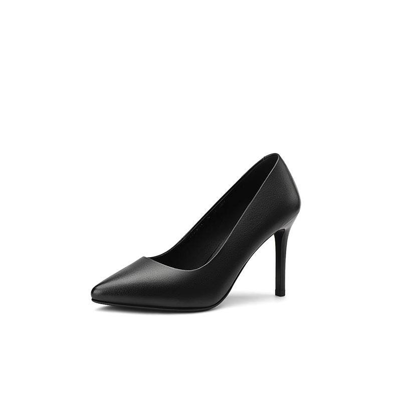 Pointed Toe Professional High Heel Work Shoes - Mubimart