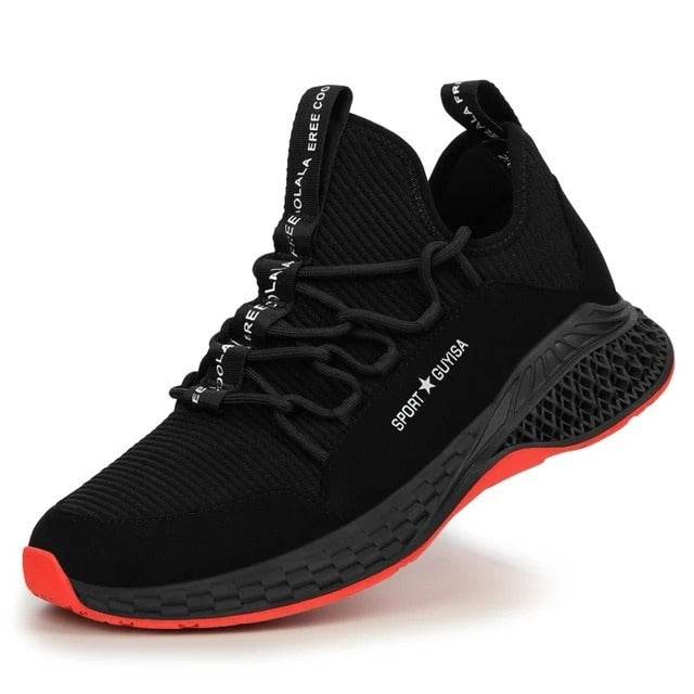 Autumn Steel Toe Work Safety Shoes for Men Puncture Proof Security Boots - Mubimart