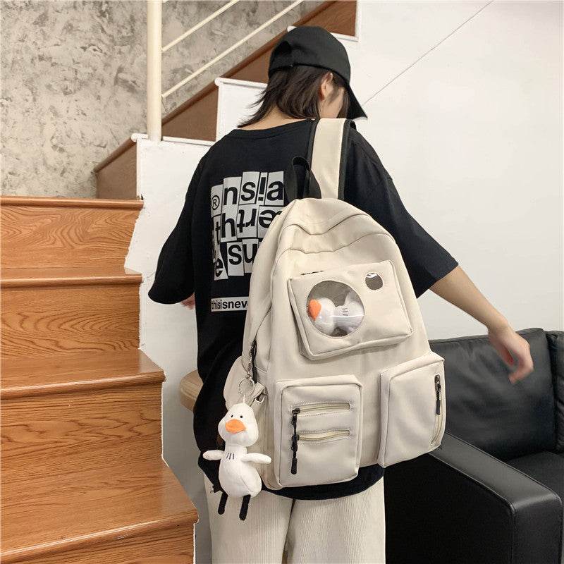 High School College Student Backpack Women - Mubimart