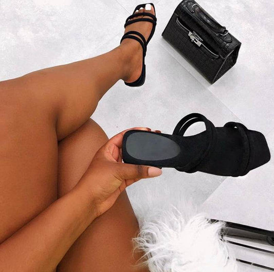 Beach flat sandals - Mubimart