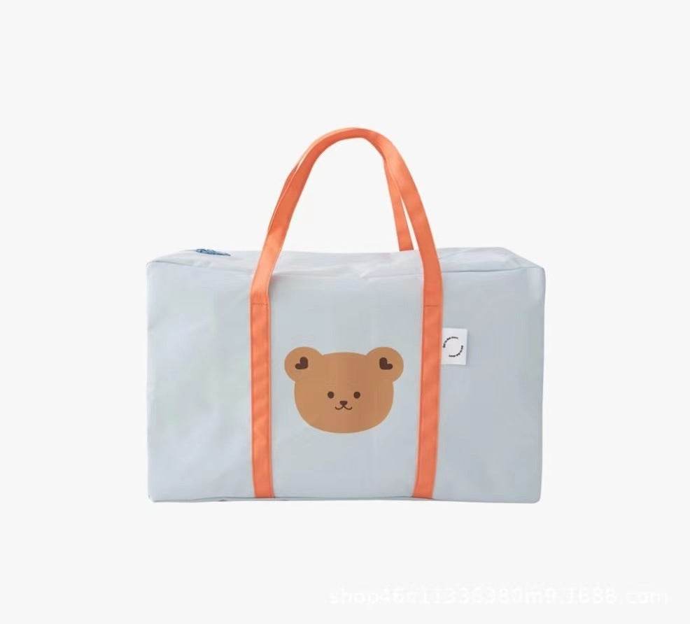 Bear Large Capacity Duffel Bag - Mubimart