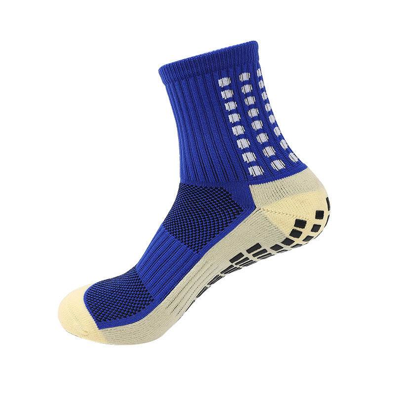 Professional Training Competition Thick Towel Bottom Middle Tube Glue Dispensing Non-slip Athletic Socks - Mubimart