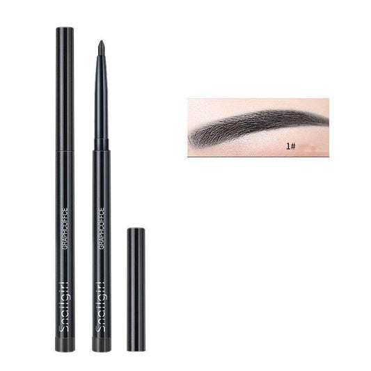 Auto-rotating Eyebrow Pencil And Eyeliner Pen For One Stroke - Mubimart