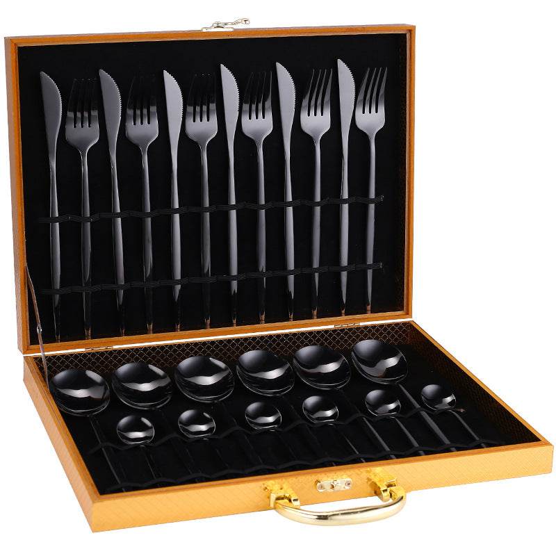 24pcs Luxury Cutlery Set - Mubimart