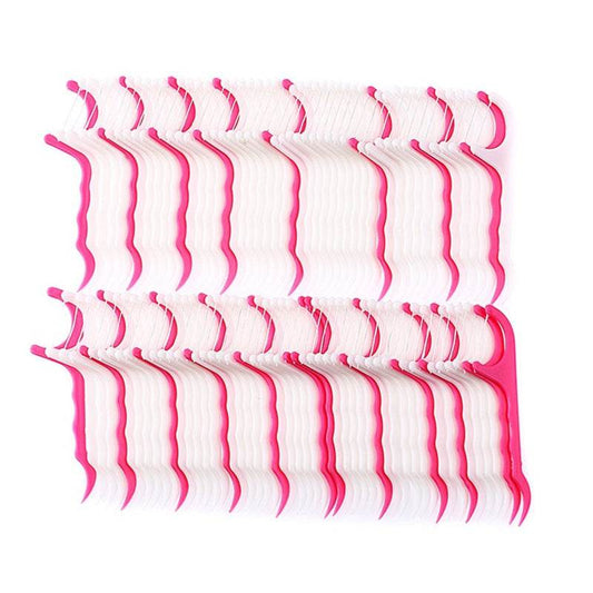 25 Sticks Of Dental Floss Plastic Toothpick Stick Packaging Dental Floss Stick Wholesale Hz12031 - Mubimart
