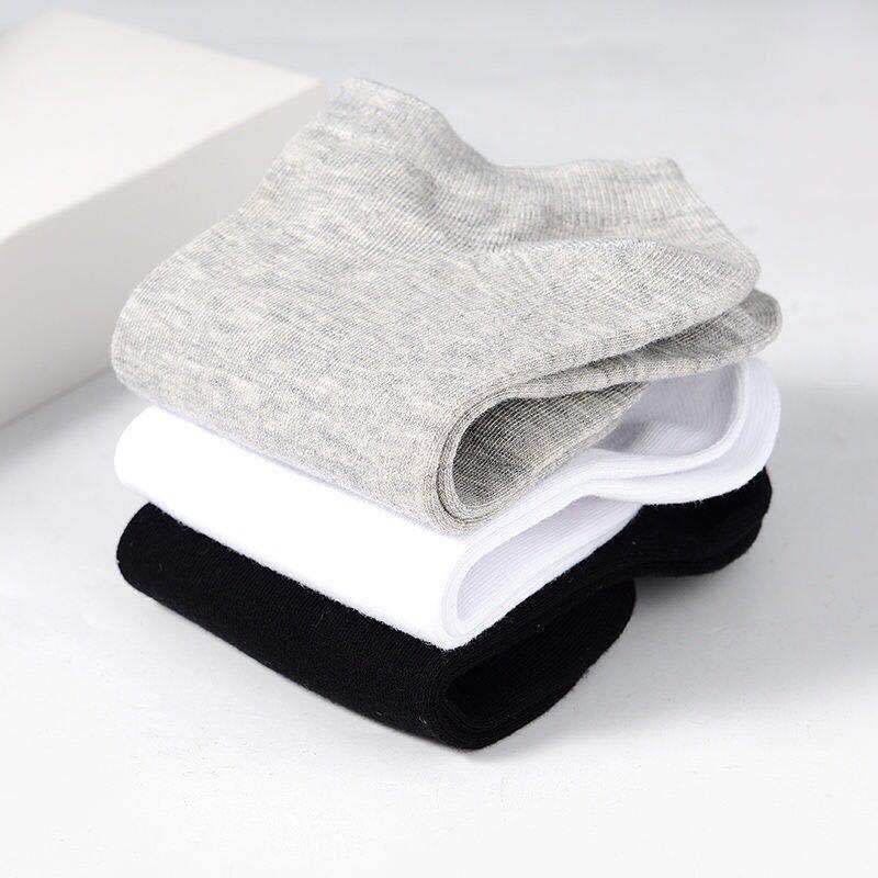 Men's Low-cut Cotton Short Shallow Mesh Socks - Mubimart