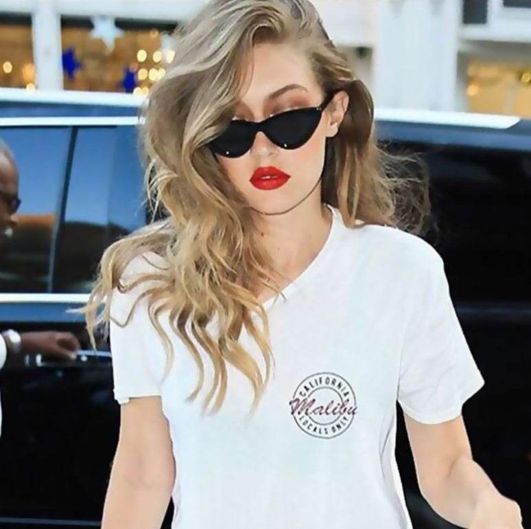 Trendy Triangle Cat Eye Sunglasses European And American Street Couple Style - Mubimart