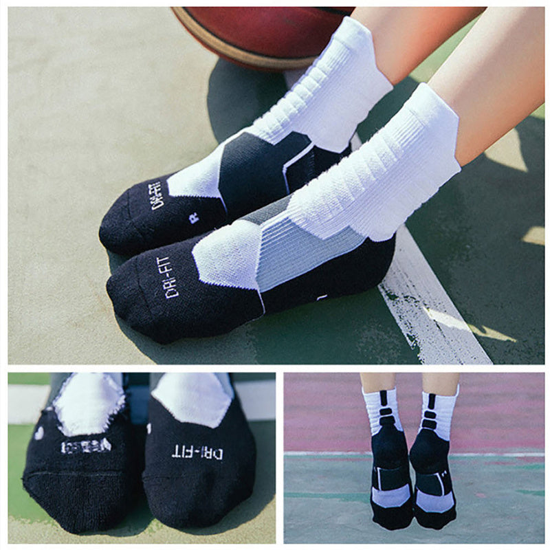 Sports Socks, Sweat-Absorbent, Elite Basketball Socks - Mubimart -  