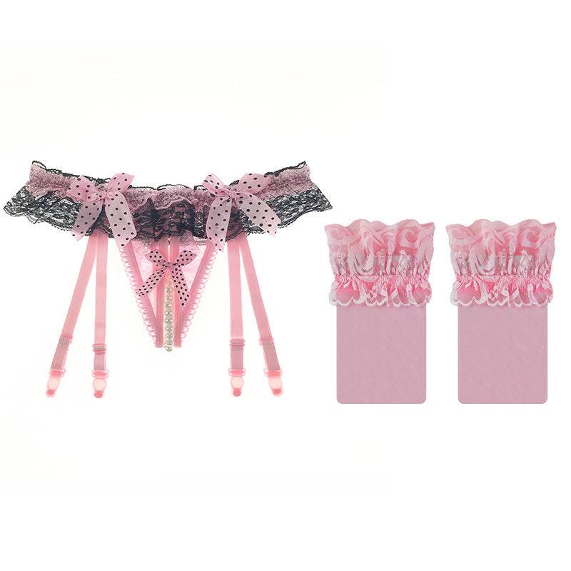 Net hosiery silk hosiery sexy underwear - Mubimart