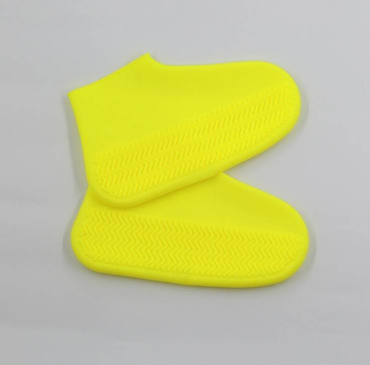 Men and women hiking slip wearable easy to carry silicone rain boots - Mubimart
