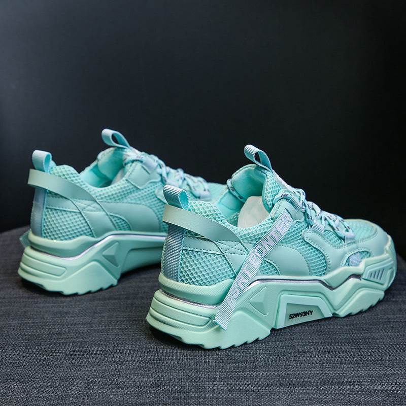 Women summer mesh platform casual shoes - Mubimart