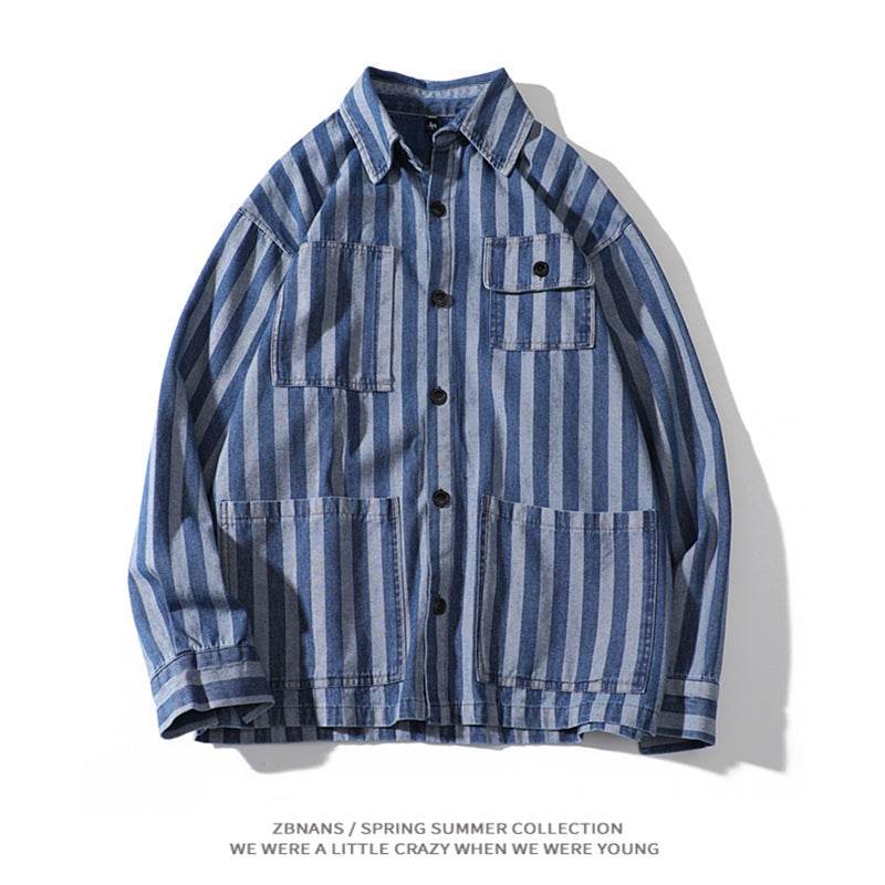 Denim shirt jacket - Mubimart