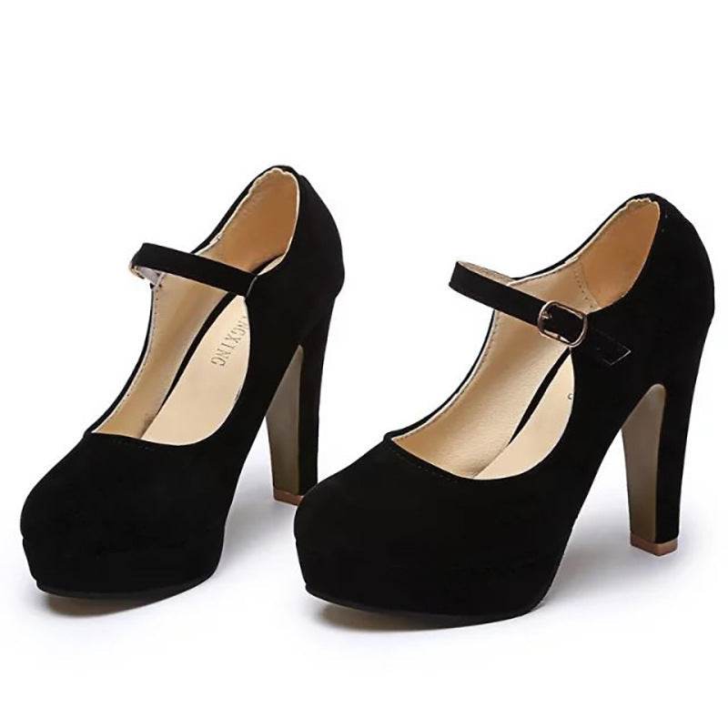 Frosted high heels - Mubimart
