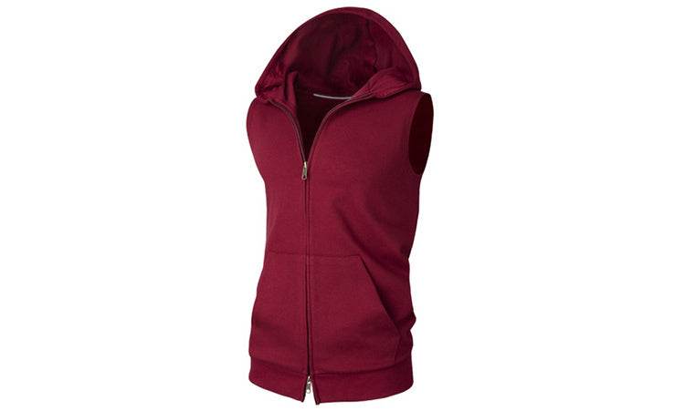 Sleeveless Men's Hoodies - Mubimart