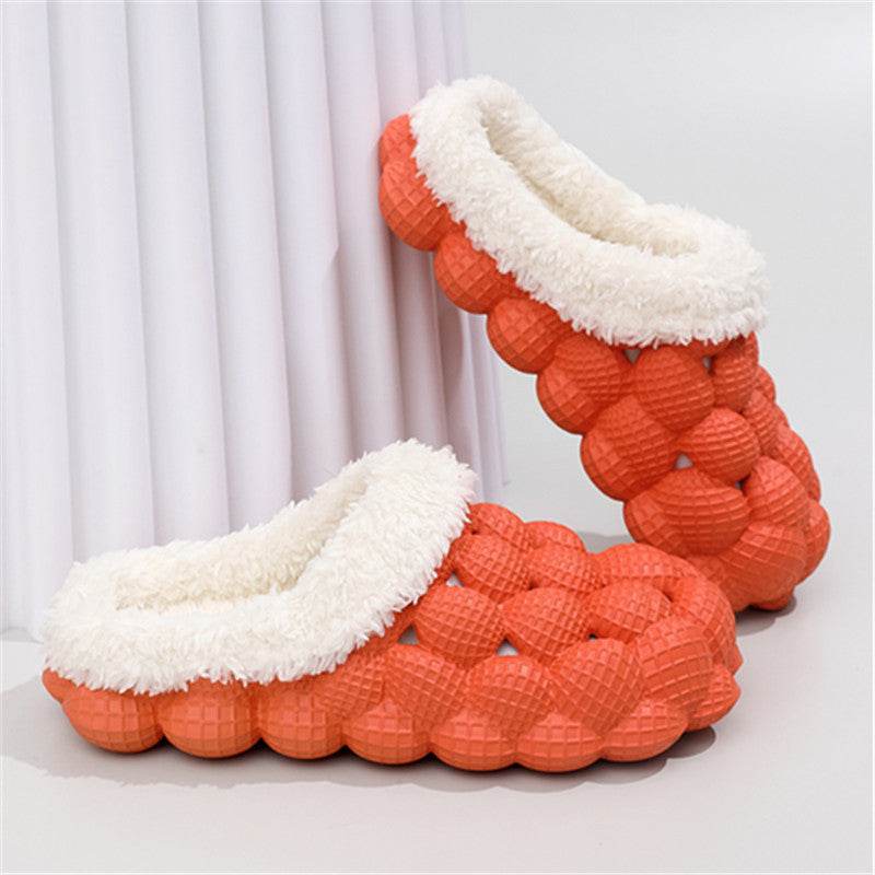 New Winter Anti-skid Cotton Slipper Indoor For Women - Mubimart