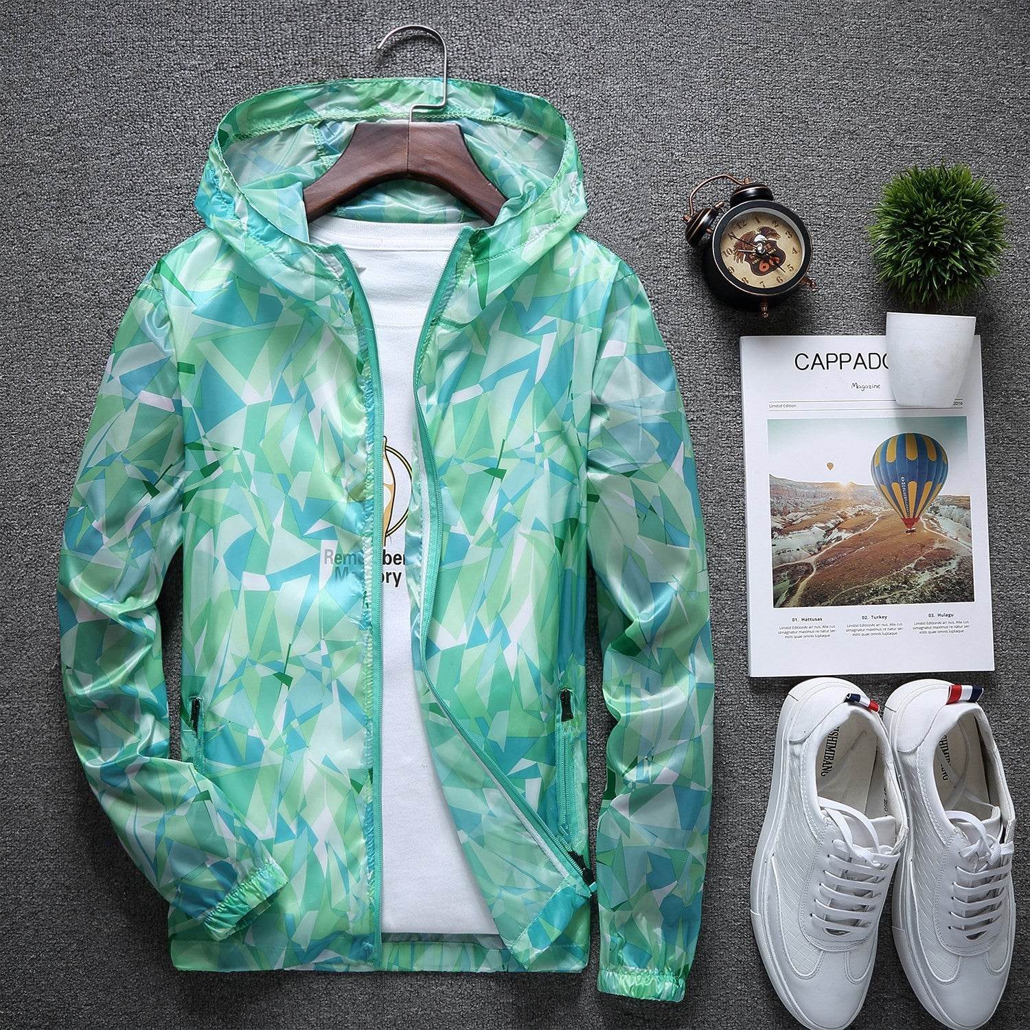 Lightweight sports trench coat - Mubimart