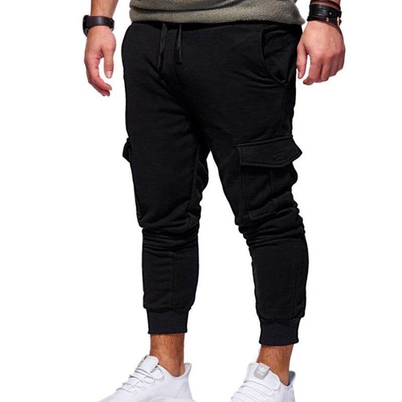 men sport jogger pants men sweatpants - Mubimart